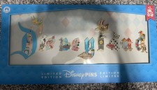 2026 Disneyland Marquee 70th Anniversary Disneyland 11 Pin Set Jumbo Pin LE 2200 picture