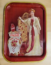 Vintage 1960's Coca Cola 1903 Lillian Norton, Nordica Advertising Tray picture