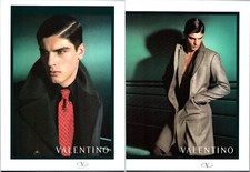 2006 • VALENTINO 2 page  print ad • 2000s Y2K FASHION gay interest ADV-82 picture