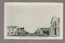 Worthing SOUTH DAKOTA c1910 MAIN STREET STORES nr Sioux Falls Canton Lennox B2 picture