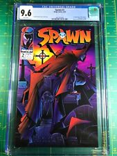 Spawn 2 CGC 9.6 NM+ White Pages 1st App Violator McFarlane Image 1992 picture