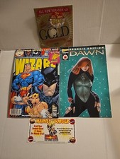 Wizard The Comics Magazine #93 1999 W/ Polybag & Promo Dawn Comc #0 & AOL DISC picture