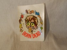 Vintage Decal Ed Roth Born Dead very scarce one picture