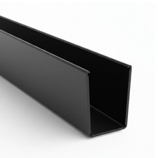 KC Hardware Aluminum Top U Channel Frame 5/8
