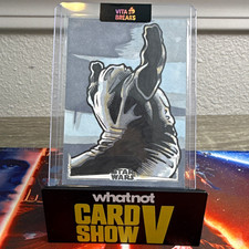 2026 Topps Star Wars Chrome Rotta the Hutt  Sketch by Dwayne Carpenter picture