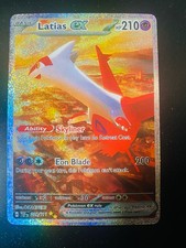 Pokemon Latias ex 239/191 Surging Sparks SIR Holo Full Art Rare - TCG Card MINT picture