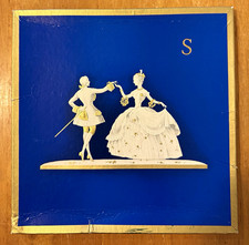 Vintage St Michael Monogram S Handkerchief Set of 3 New Old Stock Britain BNIB picture