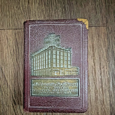 Vintage 1920s Book Bank - Lutherans Advertising - Unlocked/Open (No Key) picture