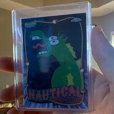 Topps 2025 SpongeBob Topps Chrome Nautical Nonsense NN-2 WEESNAW Mystery /10 picture