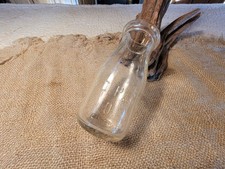 vintage 1/2 pt  S. D. P. Co.  O.  milk bottle Rare picture