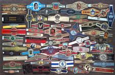Cigar Band Lot Vintage Modern Odd Rare Retro Worldwide Mix US Foreign Collection picture