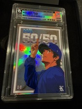 Kickstradomis Shohei Ohtani 1/1 WHITE GOLD MARBLE Mr. 50/50 ONE OF ONE RAREST picture