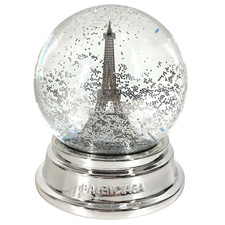 Balenciaga Snow Globe Eiffel Tower Christmas ornaments Not for sale No Box USED picture