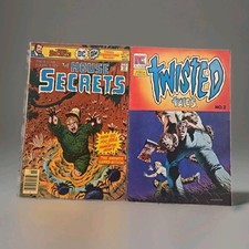 Twisted Tales #2 Pacific Comics Wrightson + House of Secrets #142 DC Horror Lot picture