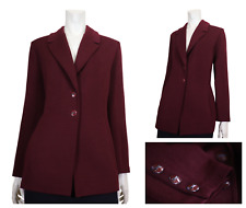 RARE St. John 16 Blazer Size 16 Suit Jacket Designer Knit picture
