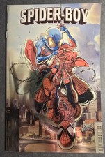 Spider-Boy #1 (2024) 1st Solo Series Kaare Andrews Foil Variant High Grade Copy  picture