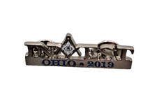 2019 Grand Lodge Ohio Masonic Grand Master Pin Jess N Raines INVEST picture