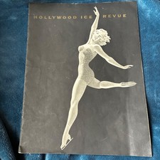 Vintage 1956 Hollywood Ice Revue Souvenir Program Arthur M Wirtz picture