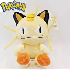 New Meowth Tomy Plush Stuffed Toy Nintendo Anime Cat Team Rocket Plushie picture