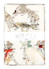 Japanese Cotton Tenugui Tapestry Hand Towel Bento Cloth Yokai Monster Collection picture