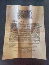 William Penn Deed to Pennsylvania 1681 Vintage Reproduction  picture