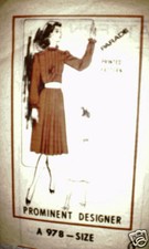 A 978 Vintage Mail Order Pattern Dress 6 Parade SEWING picture