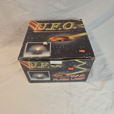 Vintage UFO Fiber Optic Flash Lamp Original Box Retro Color Changing Works picture