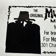 Vintage Murder Mystery Parties By Mail Print Ad Belmont MA picture