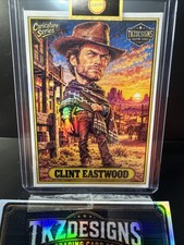 2026 Tkzdesigns Caricature Series Clint Eastwood CE1 /100 picture