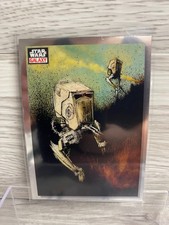 2023 Topps Chrome Star Wars Galaxy Base #18 AT-STs on the Prowl picture