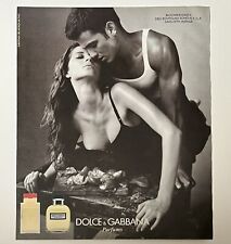 1999 DG Dolce & Gabbana perfume D&G 1-page MAGAZINE AD picture