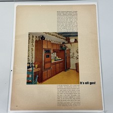 Vintage 1960s Compact Kitchen Print Ad Retro MCM Mid Century 11 x 14