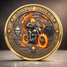 Ghost Rider 20th Anniversary Commemorative Coin, V01 picture