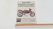 1990 SUZUKI GSXR750 -  ORIGINAL AD picture