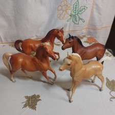 Lot Of 4 used Vintage Breyer Horses ponies  picture