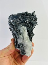 Stibnite with Dolomite Qinglong Mine China 714g Collector Mineral Specimen picture