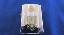 1986 UNFINISHED ROYAL ENGINEERS GIBRALTAR ZIPPO LIGHTER NO INSERT picture