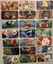 Handmade Pokemon Fridge Magnet 2” x 1” Cute Upcycled From Pokemon Cards Read Des picture