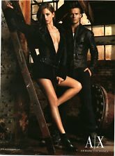 2005 PRINT AD - ARMANI EXCHANGE A/X CLOTHING AD - RUSTY INDUSTRIAL SCENE MODELS picture