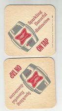 Pair of 1950's era Miller High Lfe Beer By Miller of    Milwaukee 