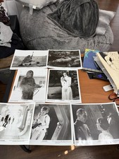 Rare 1977 Star Wars B/W Photo Promo Pictures Lot Century Fox Film picture