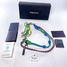 Prada Popstring Nappa Leather x Metal Keychain picture