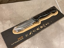 NEW Gerber Tactical EVO JR Clip Folding Knife NIP Plain Edge Drop Point picture