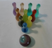 Mini bowling set made out of resin picture