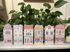 The Lenox Village Flats Full Set Of 6 1997 picture