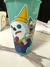 Jack in the Box 6 Cups The Simpsons Treehouse of Horror  glowing in the dark picture