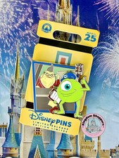 2026 Disney Parks Monsters, Inc. 25th Anniversary Mike Roz Pin LR picture