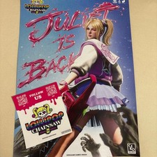 Lollipop Chainsaw RePOP Back 2 Back Poster Sticker Set Collectible 15+ picture