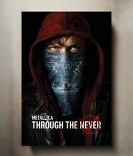 Metallica: Through the Never 8x12 Metal Movie Poster Sign picture