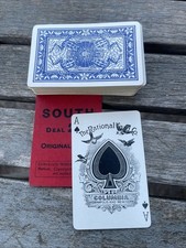 Vintage 1892 US Playing Cards Frog & Spider Motif Lilly Pad Lotus Pond picture
